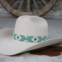 WL Western Beaded Hat Band