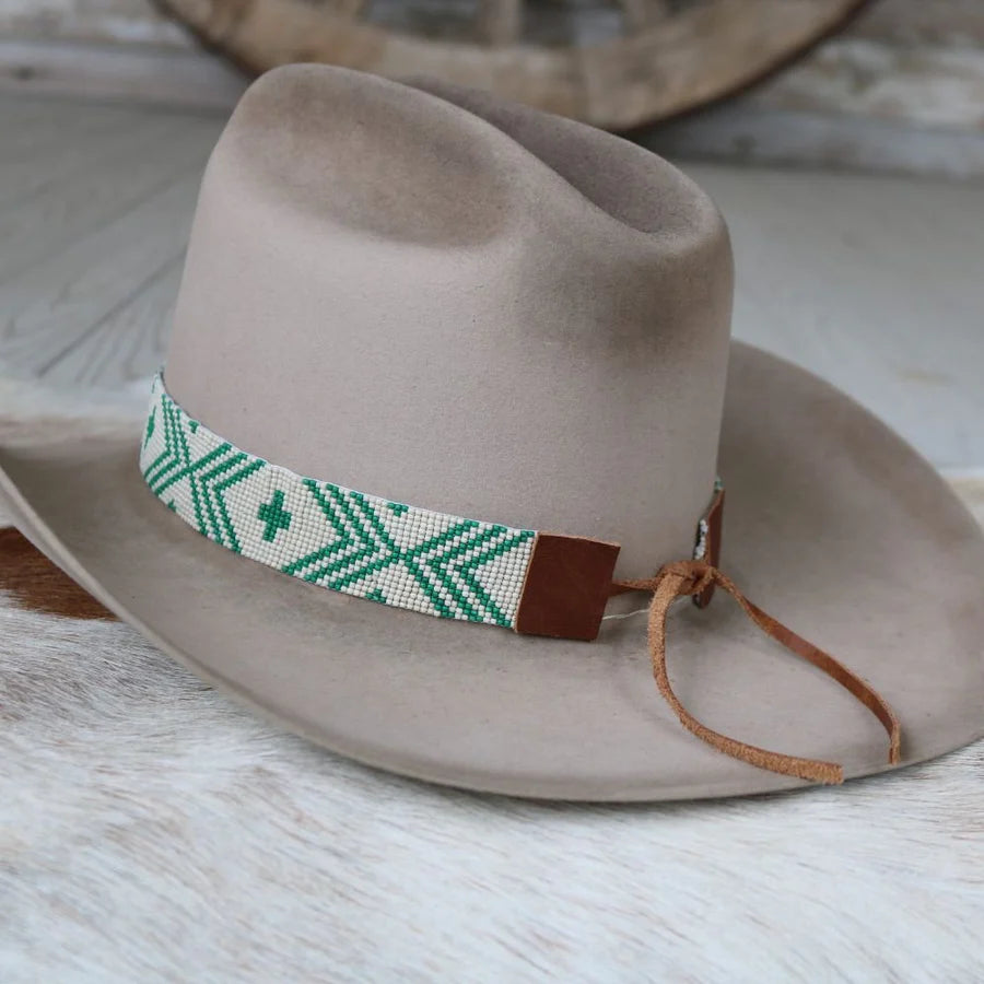 WL Western Beaded Hat Band