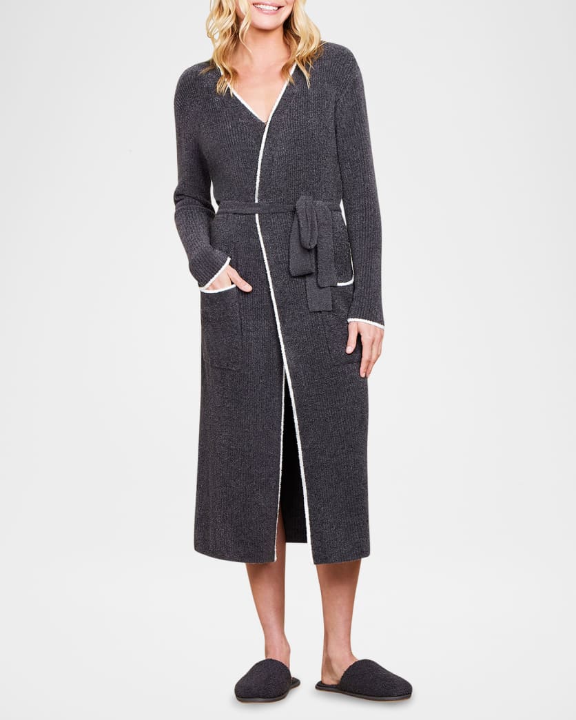 Barefoot Dreams CCL Contrast Ribbed Robe