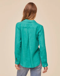 BD Pocket Button Down Aqua Green