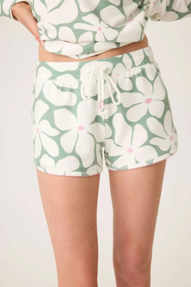 PJ Salvage Wish Floral Short