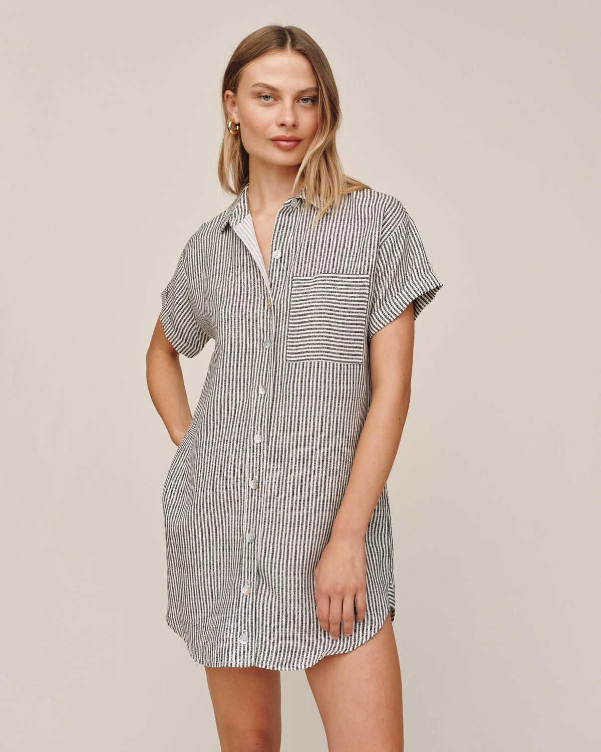 BD Hatch Stripe Dress