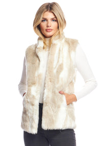 Fab Fur Hook Vest Winter Rabbit
