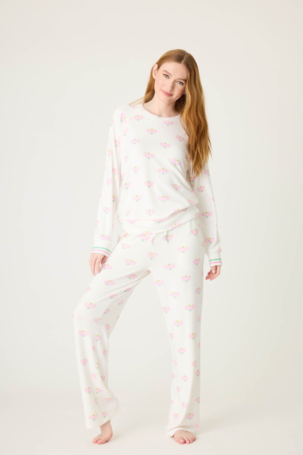 PJS Peach Party Courtside LS